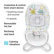 Load image into Gallery viewer, Fisher-Price 2-in-1 Deluxe Soothe 'n Play Glider with Smart Connect - Hugs &amp; Kisses Cloud
