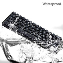 Load image into Gallery viewer, GK61 Hot Swappable Mechanical Gaming Keyboard - 61 Keys Multi Color RGB Illuminated LED Backlit Wired Gaming Keyboard, Waterproof Programmable, for PC/Mac Gamer, Typist (Gateron Optical Red, Black)
