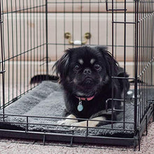 Load image into Gallery viewer, K&amp;H Pet Products Self-Warming Pet Pad, 21" x 17", Gray/Black
