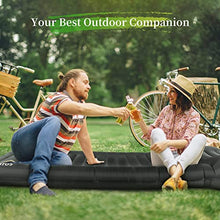 Load image into Gallery viewer, TOBTOS Self Inflating Camping Sleeping Pad with Pillow, Thick 6 Inch Ultralight Sleeping Pad with Built-in Pump, Lightweight Sleeping Mat for Camping, Backpacking, Hiking, Tent
