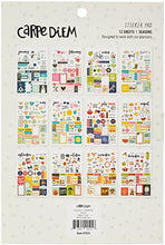 Load image into Gallery viewer, Carpe Diem by Simple Stories Seasons Sticker Tablet, 12 Count
