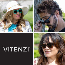 Load image into Gallery viewer, VITENZI Bifocal Sunglasses Square Readers for Reading Under The Carpi Sun in Tortoise 2.00

