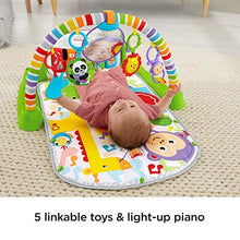 Load image into Gallery viewer, Fisher-Price Deluxe Kick 'n Play Piano Gym, Green, Gender Neutral (Frustration Free Packaging)
