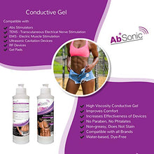 Load image into Gallery viewer, Absonic - Conductive Gel for Abs Stimulators, Muscle Stimulation, NuFace &amp; Cavitation &amp; Ultrasonic Slimming Devices - 2 x 250 ml (2 x 8.5 oz) - Paraben-Free
