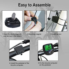 Load image into Gallery viewer, SY Bicycle Speedometer and Odometer Wireless Waterproof Cycle Bike Computer with LCD Display &amp; Multi-Functions by YS
