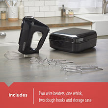 Load image into Gallery viewer, BLACK+DECKER 6-Speed Hand Mixer with 5 Attachments &amp; Storage Case, MX3200B
