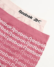 Load image into Gallery viewer, Reebok Girls? Underwear - Seamless Cartwheel Shorties (2 Pack), Size Large, Rose/Pink
