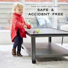 Load image into Gallery viewer, Bebe Earth - Baby Proofing Edge and Corner Guard Protector Set (16 Corners) - Safety Bumpers - Child Proof Furniture and Tables - Pre-Taped Bumper Corners (Brown)
