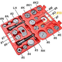 Load image into Gallery viewer, DASBET 22pcs Universal Disc Brake Caliper Piston Compressor Wind Back Repair Tool Kit for Cars
