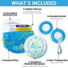 Load image into Gallery viewer, Womb Music Bluetooth Belly Speaker: Play Music, Sounds &amp; Voices to Baby While Relaxing with Your Pregnancy Pillows - Great Pregnancy Gifts for First Time Moms - by Wusic
