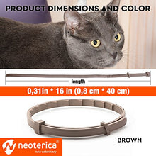 Load image into Gallery viewer, Rolf Club 3D Flea &amp; Worm Collar for Cats and Small Dogs - Flea Control and Tick Treatment - Better Than Oral Flea Control - Cat Worm Prevention for Tapeworms
