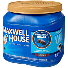 Load image into Gallery viewer, Maxwell House Coffee, Original, 30.6-Oz Container
