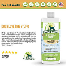 Load image into Gallery viewer, Premium Pet Dental Water Additive for Dogs Cats &amp; Small Animals-Dog Dental Care for Bad Pet Breath-Oral Mouth Care That Fights Tartar, Plaque and Gum Disease- [17 oz] Dog Toothpaste Deodorizer
