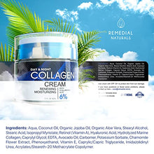 Load image into Gallery viewer, Collagen Cream - Anti Aging Moisturizer for Face and Neck with Hyaluronic Acid Retinol and Vitamin E - For All Skin Types - Made in USA
