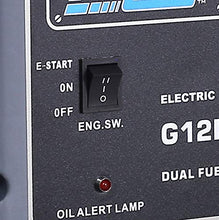Load image into Gallery viewer, Pulsar G12KBN-SG Heavy Duty Portable Dual Fuel Generator - 9500 Rated Watts &amp; 12000 Peak Watts - Gas &amp; LPG - Electric Start - Transfer Switch &amp; RV Ready - CARB Compliant
