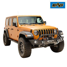 Load image into Gallery viewer, EAG Heavy Duty Front Bumper Offroad with Fog Light Housing Fit for 18-22 Wrangler JL
