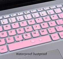 Load image into Gallery viewer, Keyboard Cover for Lenovo ideapad 3 15.6/Lenovo IdeaPad 320 330 330s 340s 520 720s 130 S145 L340 S340 15.6 inch/2019 Lenovo IdeaPad 15.6/Lenovo IdeaPad 320 330 17.3 inch Skin, Gradual Pink
