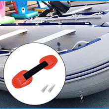 Load image into Gallery viewer, Ronyme PVC Seat Strap Patch Fixed Webbing Carry Handle Grab Boat Handle Fit for Rubber Dinghy Kayak Inflatable Boats Surfboard Marine Accessories - Red
