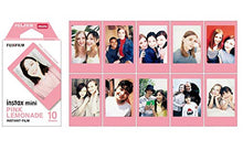 Load image into Gallery viewer, Macaron and Black and Sky Blue and Pink Lemonade instax Mini Films for Fuji instax Mini Set of 4 Packs x 40 Photos
