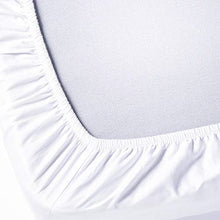 Load image into Gallery viewer, NTBAY Microfiber Queen Fitted Sheet, Wrinkle, Fade, Stain Resistant Deep Pocket Bed Sheet, White

