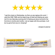 Load image into Gallery viewer, Doctor Butler's Hemorrhoid &amp; Fissure Ointment - Hemorrhoid Treatment with Lidocaine, Aloe Vera, Amino Acids, Essential Oils, Fast Acting Hemorrhoid Cream for Itching, Swelling and Maximum Pain Relief
