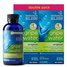 Load image into Gallery viewer, Mommy's Bliss Original Gripe Water, Gas and Colic Relief, Gentle and Safe, Made for Infants, 2 Weeks+, 8 Fl Oz (2 Bottles)
