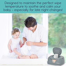 Load image into Gallery viewer, hiccapop Baby Wipe Warmer and Baby Wet Wipes Dispenser | Baby Wipes Warmer for Babies | Diaper Wipe Warmer with Changing Light
