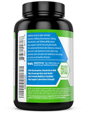 Load image into Gallery viewer, Glucosamine Chondroitin Sulfate MSM Curcumin - Joint Supplement with Hyaluronic Acid for Extra Strength Relief - Natural Health &amp; Mobility Support for Pain, Aches &amp; Soreness - 180 Tablets
