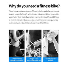 Load image into Gallery viewer, Ship from USA, Indoor Cycling Bike Stationary - Cycle Bike with Comfortable Seat Cushion - Health &amp; Fitness Indoor Cycling Bike -Dual Felt Pad Resistance with Caged Pedals - Adjustable Seat (A)
