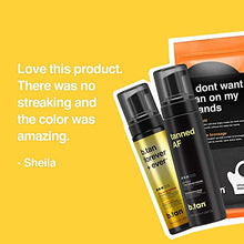Load image into Gallery viewer, b.tan Besties Self Tanner Bundle | Tanned AF Self Tan Mousse for the Fastest, Darkest Tan with B.tan Forever + Ever for an Ultra Long Lasting Tan Plus Self Tanning Mitt | Try Our Bestsellers &amp; Save
