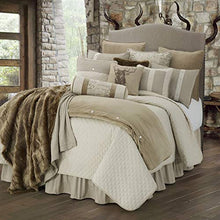 Load image into Gallery viewer, HiEnd Accents Fairfield Taupe Velvet Euro Sham Pillow Cover 26" x 26"
