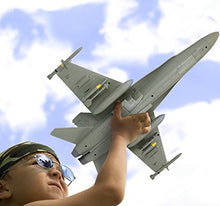 Load image into Gallery viewer, Click N’ Play Military Air Force F/A 18 Super Hornet Fighter Jet, 16 Piece Play Set with Accessories - Army Action Figures, Missiles, and More, Toy Jets for Boys 6+
