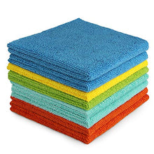 Load image into Gallery viewer, AIDEA Microfiber Cleaning Cloths All-Purpose Softer Highly Absorbent, Lint Free - Streak Free Wash Cloth for House, Kitchen, Car, Window, Gifts(12in.x 12in.)-(Pack-8)
