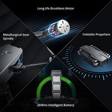 Load image into Gallery viewer, Holy Stone HS720 Foldable GPS Drone with 4K UHD Camera for Adults, Quadcopter with Brushless Motor, Auto Return Home, Follow Me, 26 Minutes Flight Time, Long Control Range, Includes Carrying Bag
