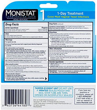 Load image into Gallery viewer, MONISTAT 1-Dose Yeast Infection Treatment For Women, 1 Ovule Insert &amp; External Itch Cream
