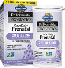 Load image into Gallery viewer, Garden of Life - Dr. Formulated Probiotics Once Daily Prenatal - Acidophilus and Bifidobacteria Probiotic Support for Mom and Baby - Gluten, Dairy, and Soy-Free - 30 Vegetarian Capsules
