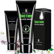 Load image into Gallery viewer, Piero Lorenzo Blackhead Remover Mask, Blackhead Peel Off Mask, Face Mask, Blackhead Mask, Black Mask Deep Cleansing Facial Mask for Face Nose 60g
