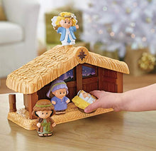 Load image into Gallery viewer, Fisher-Price Little People Christmas Story Brown, Blue, Green, 1-5 Years
