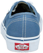 Load image into Gallery viewer, Vans Authentic Unisex Canvas Lace Up Low Top Original Sneakers Blue Size 9
