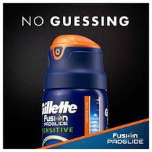 Load image into Gallery viewer, Gillette Fusion ProGlide Sensitive 2 in 1 Shave Gel, Active Sport, Pack of 2, 12 oz each
