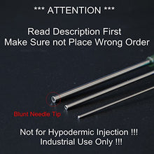 Load image into Gallery viewer, BSTEAN Syringe Blunt Tip Needles Caps Refilling and Measuring E-Juice, E-Liquids, E-cigs, Adhesives, Vape, Oil or Glue Applicator (Pack of 20)
