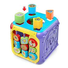 Load image into Gallery viewer, VTech Sort and Discover Activity Cube, Red, Great Gift for Kids, Toddlers, Toy for Boys and Girls, Ages 1, 2, 3
