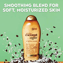 Load image into Gallery viewer, OGX Coffee Scrub and Wash, Coconut 19.5 Fl Oz
