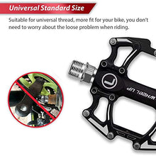 Load image into Gallery viewer, Lahien Pedals Mountain Bike, MTB Road Bike 9/16" Sealed Bearing Lightweight Aluminum Alloy Platform Bicycle Metal Pedals Cycling Flat Pedal for BMX/MTB
