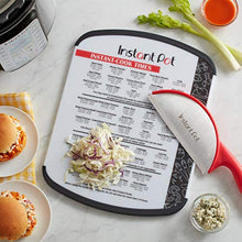 Load image into Gallery viewer, Instant Pot Official 11x14 Non-Slip Cutting Board With Cook Times – Black, 11x14-inch
