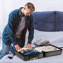 Load image into Gallery viewer, Aerolite Carry On Luggage Bag | Rolling Travel Suitcase Large Capacity | Lightweight Small Hard Shell Trolley for Men &amp; Women | Approved by Delta, United, Southwest &amp; Many More | 22x14x9 (All parts)
