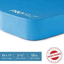Load image into Gallery viewer, Thick Kneeling Pad, Garden Kneeler for Gardening, Bath Kneeler for Baby Bath, Kneeling Mat for Exercise &amp; Yoga, Knee Pad for Work, Floor Foam Pad, Extra Large (XL) 18 x 11 x 1.5 Inches, Blue
