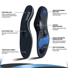 Load image into Gallery viewer, PCSsole Orthotic High Arch Support Insoles, Comfort Gel Work Boot Insert for Flat Feet, Plantar Fasciitis, Feet Pain, Heel Spur Pain,Metatarsalgia,Over Pronation for Men and Women（26cm）
