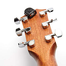 Load image into Gallery viewer, D'Addario Guitar Tuner - Micro Headstock Tuner - Tuner for Acoustic Guitar, Electric Guitar, Bass Guitar, Mandolin, Banjo, Ukelele - Compact &amp; Discrete - Clip On - 1 Pack
