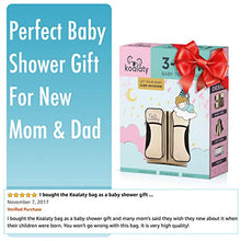 Load image into Gallery viewer, Koalaty 3-in-1 Universal Baby Travel Bag, Portable Bassinet Crib, Changing Station, Diaper Bag for infants and newborns. The best baby shower gift for new mom and dad.
